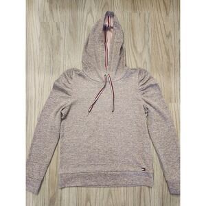 Tommy Hilfiger Sparkle Hoodie Women's Size Medium Purple